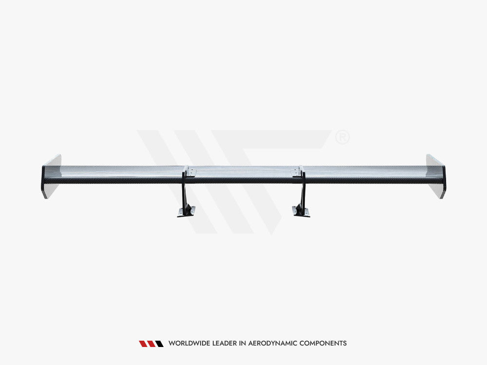 Maxton Design Carbon Spoiler With Upper Swan Mounting + LED Toyota Supra Mk5