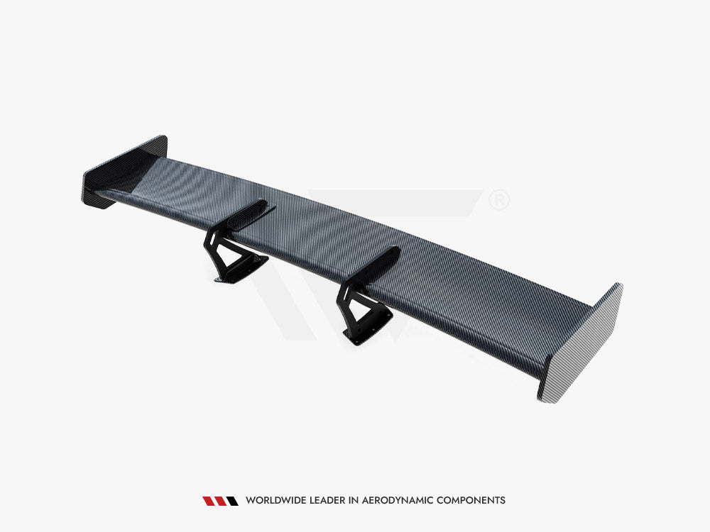Maxton Design Carbon Spoiler With Upper Swan Mounting + LED Toyota Supra Mk5
