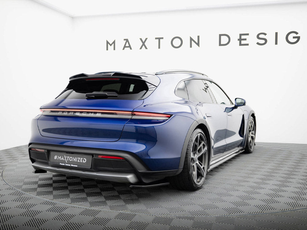 Maxton Design Rear Side Splitters Porsche Taycan Cross Turismo 4S