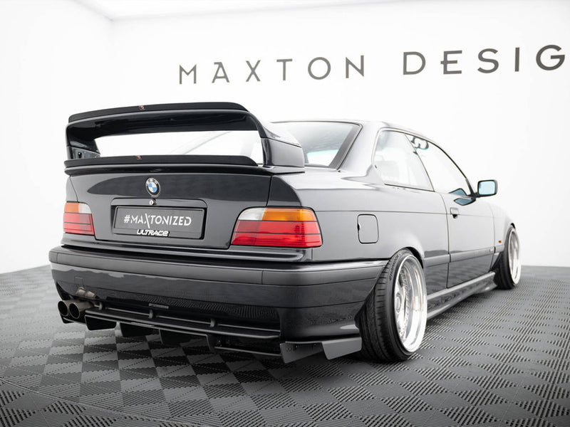 Maxton Design Bottom Spoiler CAP BMW M3 / 3 M-Pack E36 Coupe GT