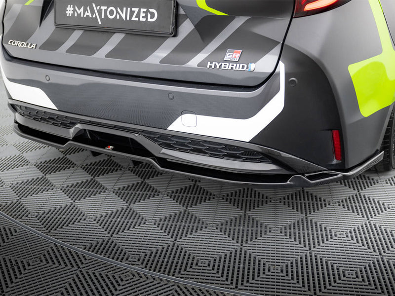 Maxton Design Rear Splitter (Vertical Bars) Toyota Corolla GR Sport Touring Sports XII