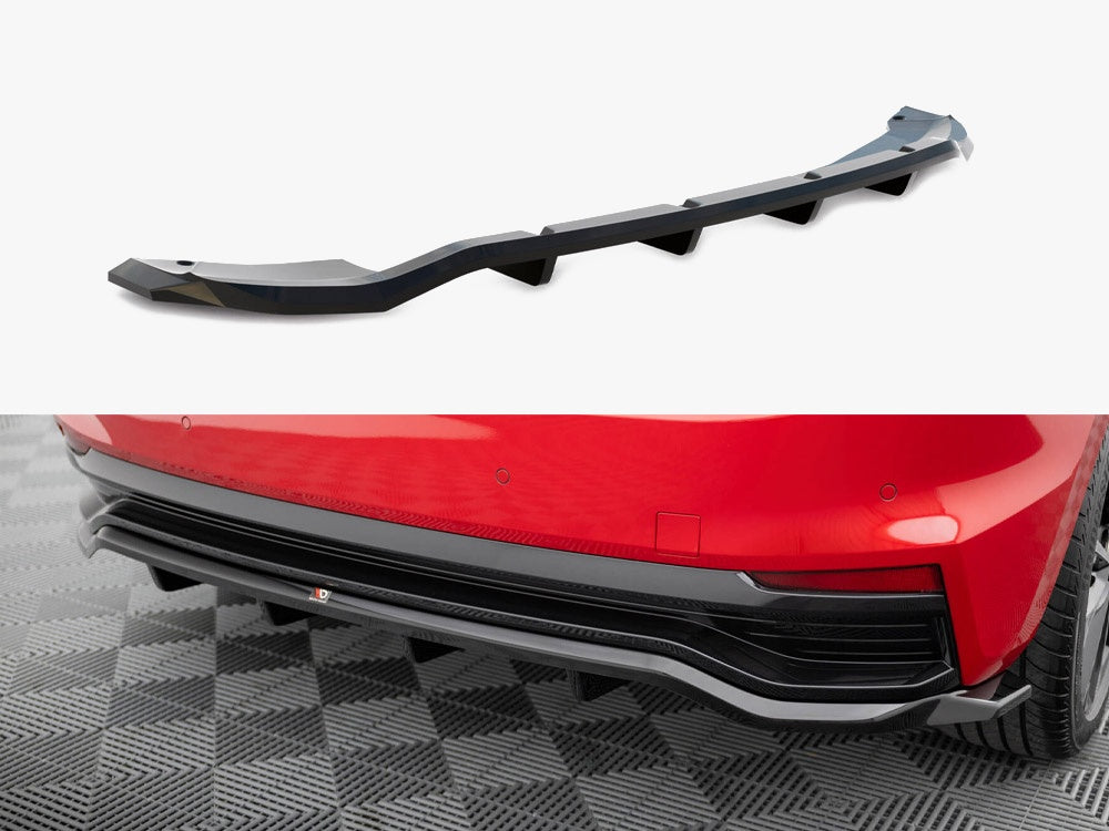 Maxton Design Rear Splitter (Vertical Bars) Skoda Fabia Monte Carlo Mk4