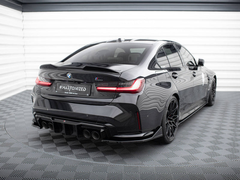 Maxton Design Rear Side Splitters V.6 CSL Look (For rear valance v.1) BMW M3 G80
