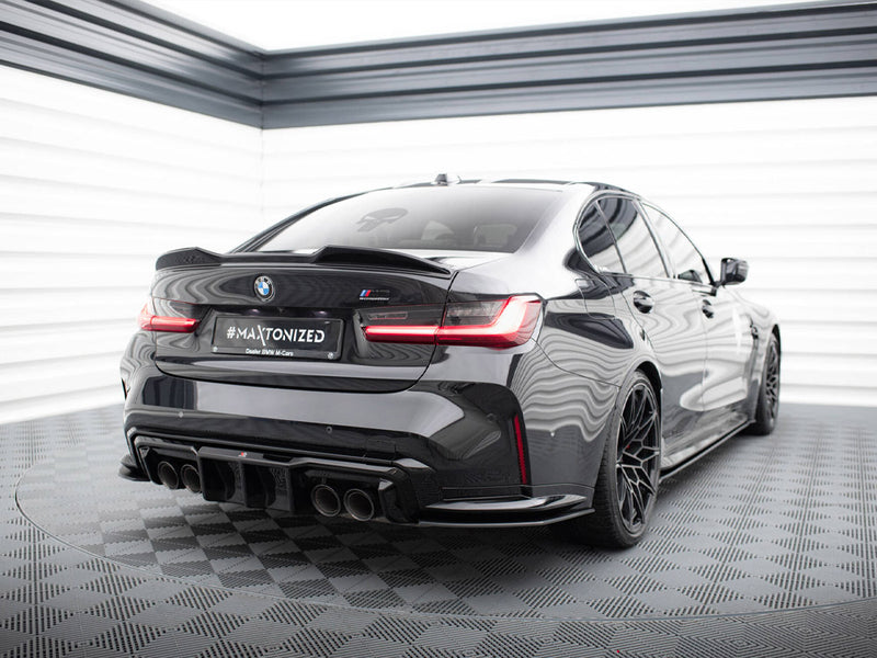 Maxton Design Street PRO Rear Side Splitters V.2 BMW M3 Sedan / Touring G80 / G81