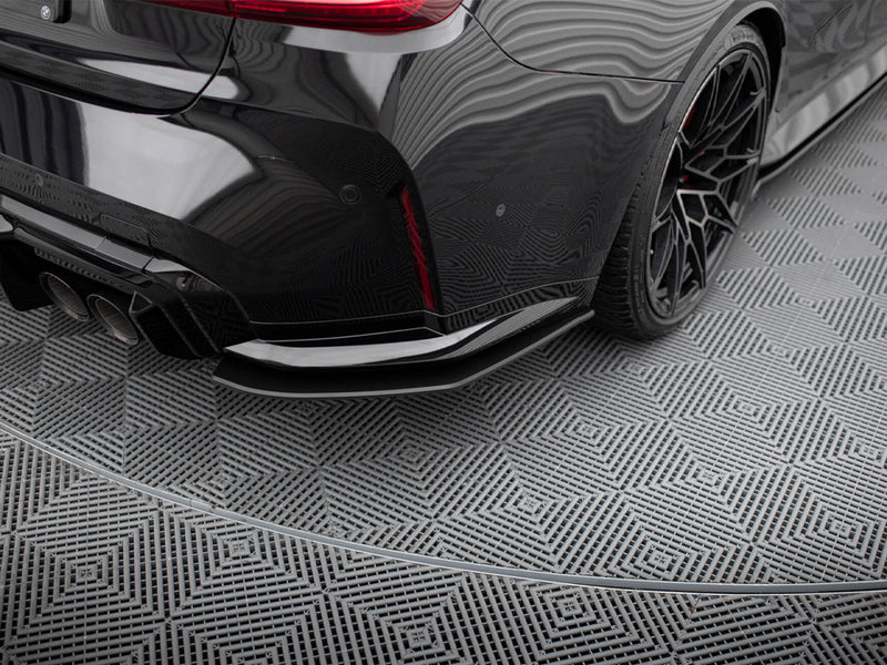Maxton Design Street PRO Rear Side Splitters V.2 BMW M3 Sedan / Touring G80 / G81