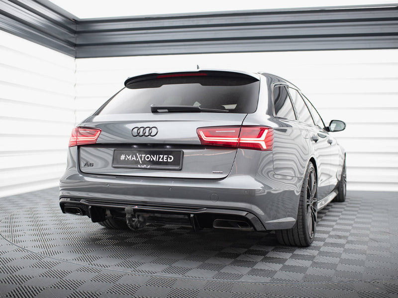 Maxton Design Rear Valance V.2 Audi A6 / A6 C7 S-Line / S6 C7 Facelift