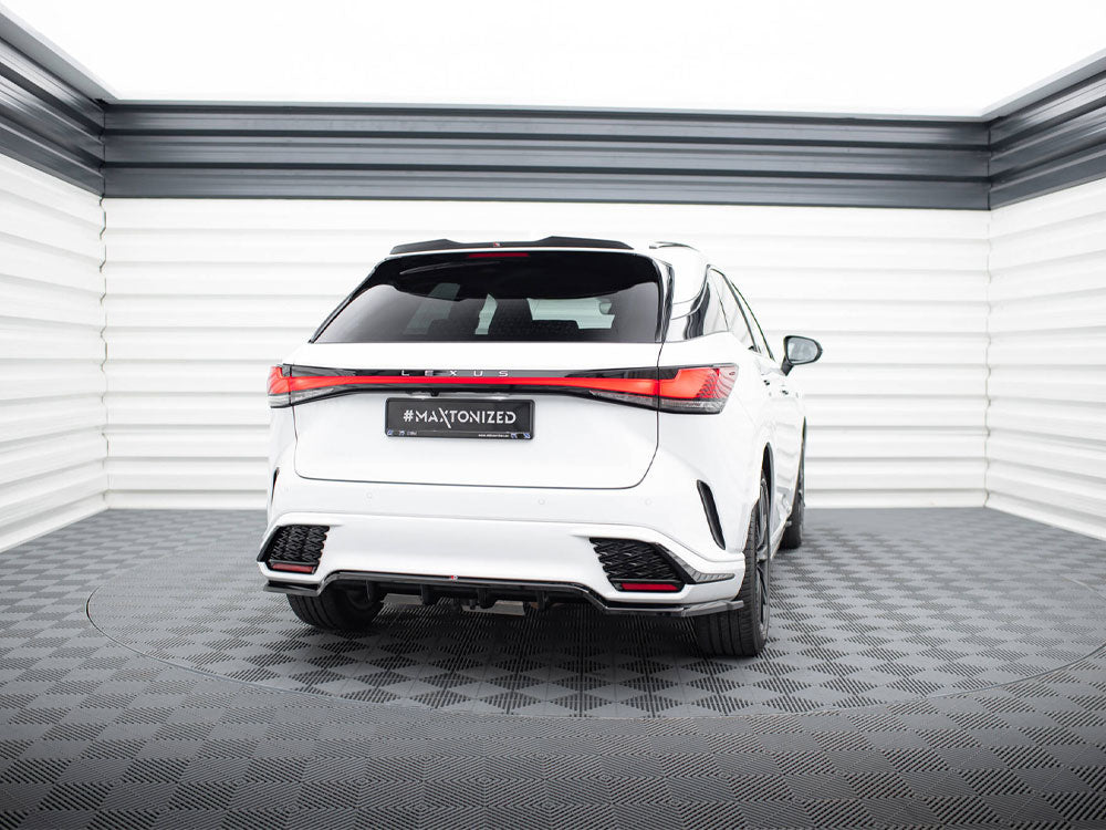 Maxton Design Rear Splitter (Vertical Bars) Lexus RX F-Sport Mk5