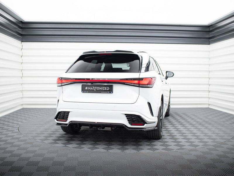 Maxton Design Rear Splitter (Vertical Bars) Lexus RX F-Sport Mk5
