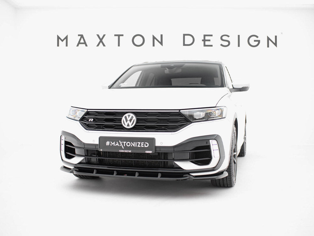 Maxton Design Front Splitter Volkswagen T-Roc R Mk1