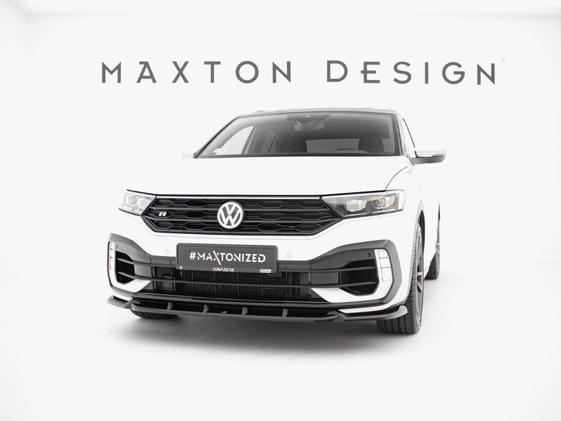 Maxton Design Front Splitter Volkswagen T-Roc R Mk1