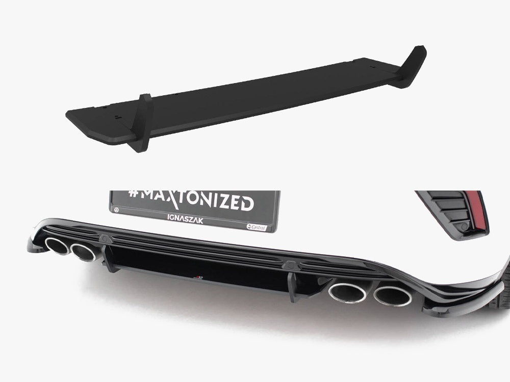Maxton Design Street PRO Rear Diffuser Volkswagen T-Roc R Mk1