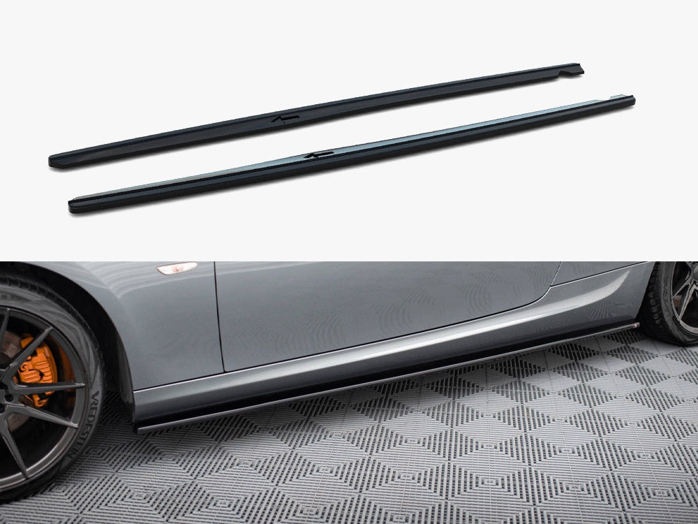Maxton Design Side Skirts Diffusers BMW 3 E92 M-Sport