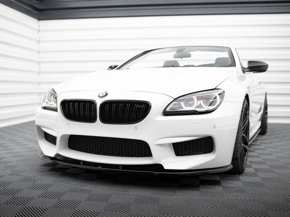 Maxton Design Front Splitter V.2 BMW M6 Gran Coupe / Coupe / Cabriolet F06 / F13 / F12