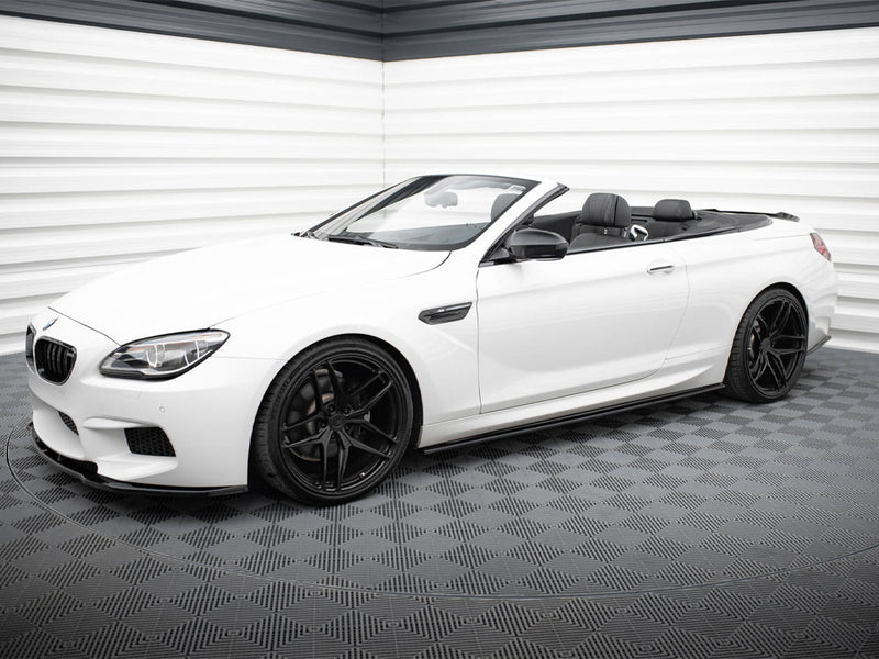 Maxton Design Side Skirts Diffusers BMW M6 / 6 M-Pack Coupe / Cabriolet F13 / F12