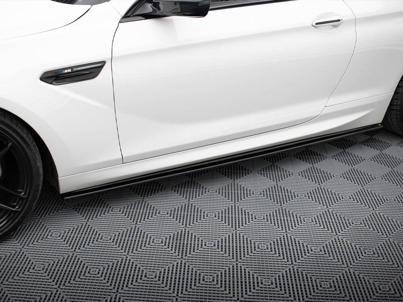 Maxton Design Side Skirts Diffusers BMW M6 / 6 M-Pack Coupe / Cabriolet F13 / F12