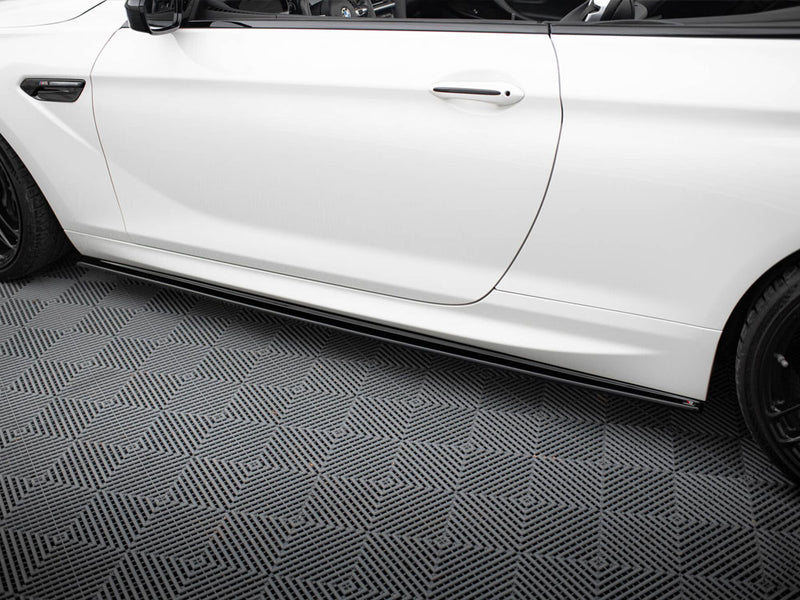 Maxton Design Side Skirts Diffusers BMW M6 / 6 M-Pack Coupe / Cabriolet F13 / F12