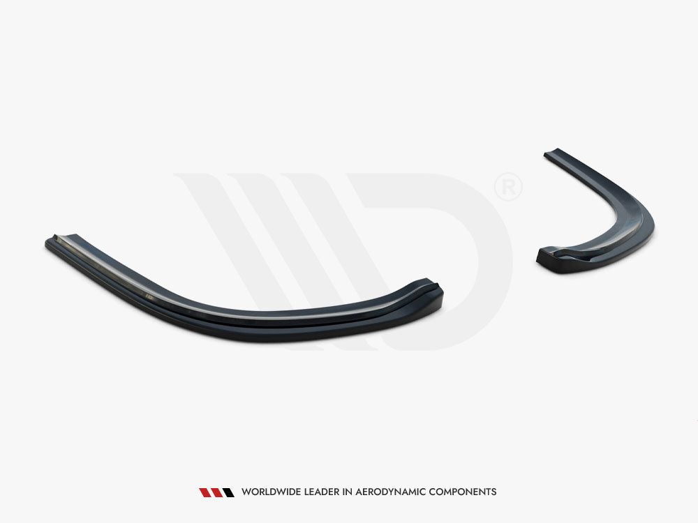 Maxton Design Rear Side Splitters Ford Focus ST Mk3 Estate - Textured