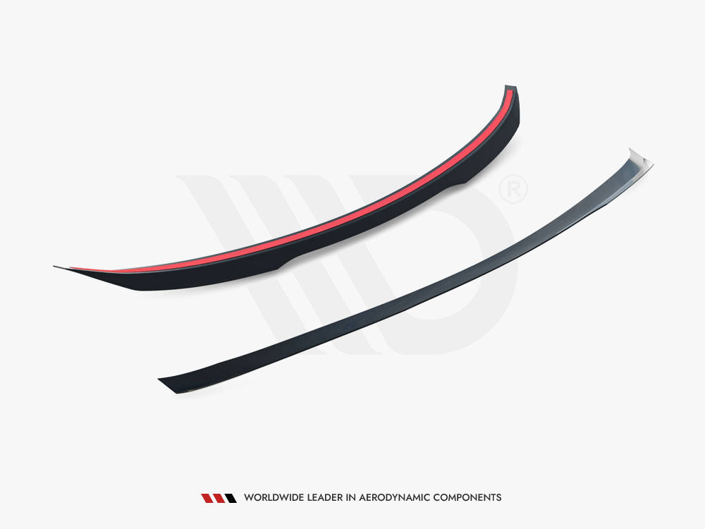 Maxton Design Spoiler CAP Maserati Quattroporte Mk6 - Textured