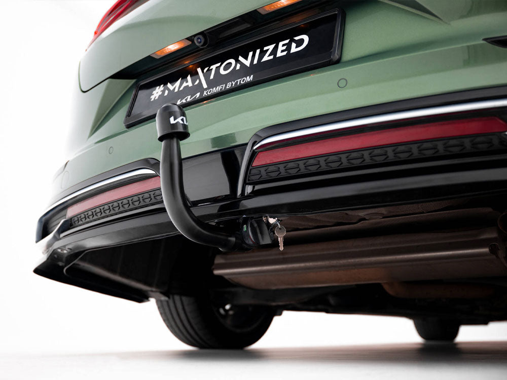 Maxton Design Rear Splitter (Vertical Bars) Kia Proceed GT-Line Mk1 Facelift