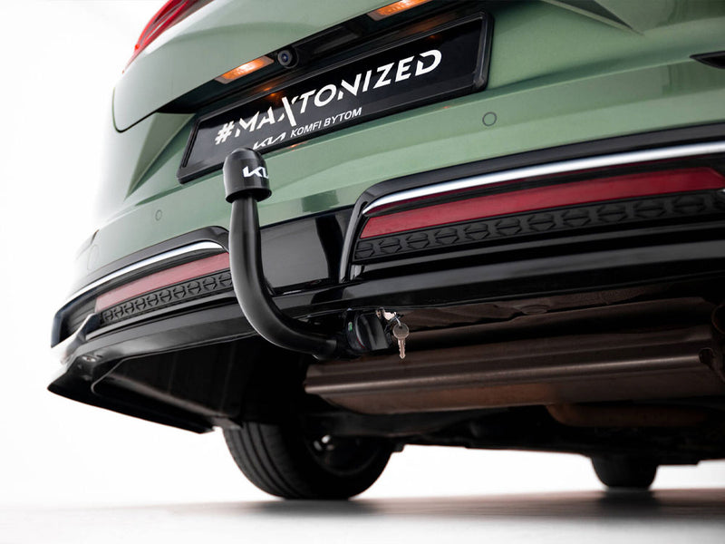Maxton Design Rear Splitter (Vertical Bars) Kia Proceed GT-Line Mk1 Facelift