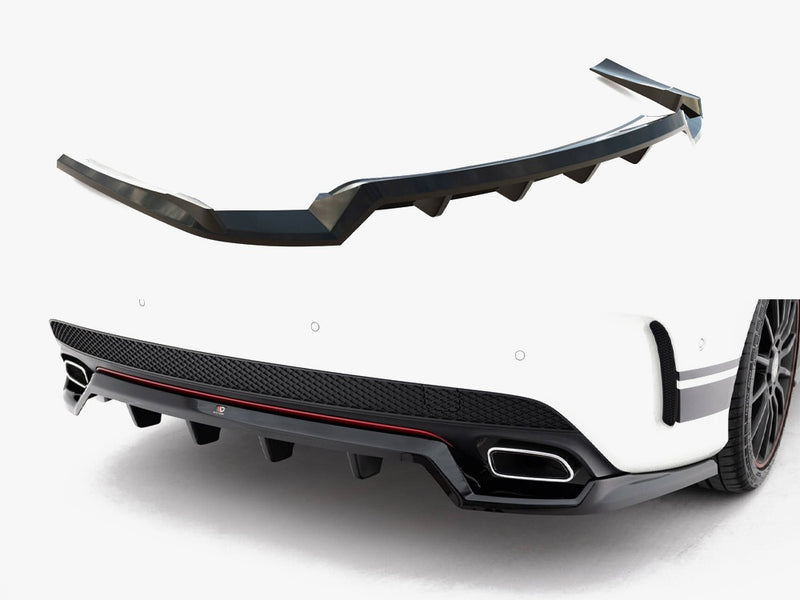 Maxton Design Rear Splitter (Vertical Bars) Mercedes-Benz CLA AMG-Line C117