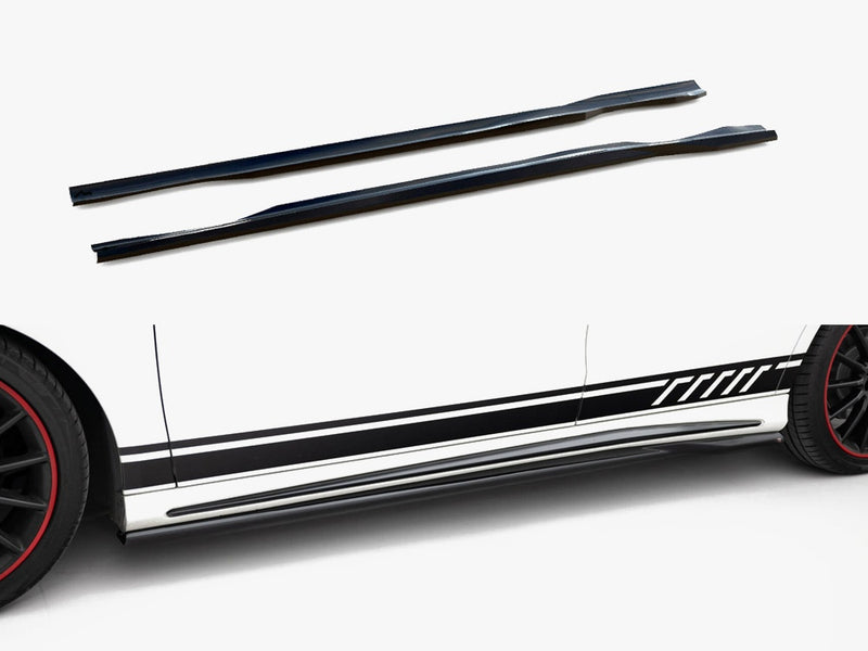 Maxton Design Side Skirts Diffusers Mercedes-Benz CLA AMG-Line C117