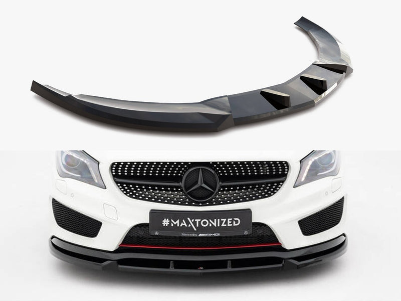 Maxton Design Front Splitter Mercedes-Benz CLA AMG-Line C117