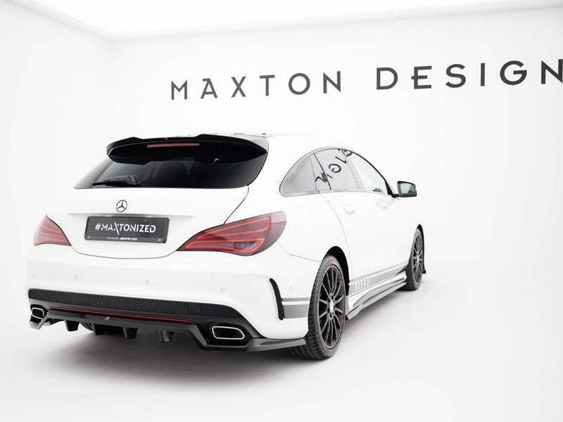 Maxton Design Spoiler CAP Mercedes-Benz CLA Shooting Brake 45 AMG / AMG-Line C117