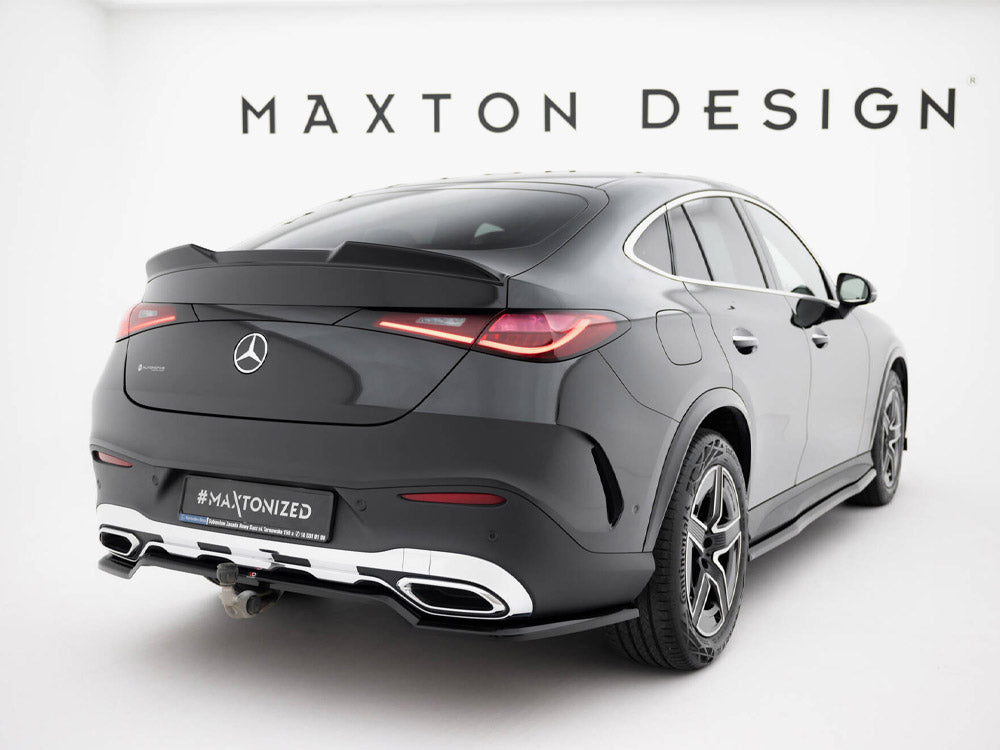 Maxton Design Rear Splitter (Vertical Bars) Mercedes-Benz GLC Coupe AMG-Line C254