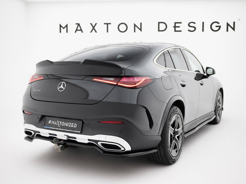 Maxton Design Rear Splitter (Vertical Bars) Mercedes-Benz GLC Coupe AMG-Line C254