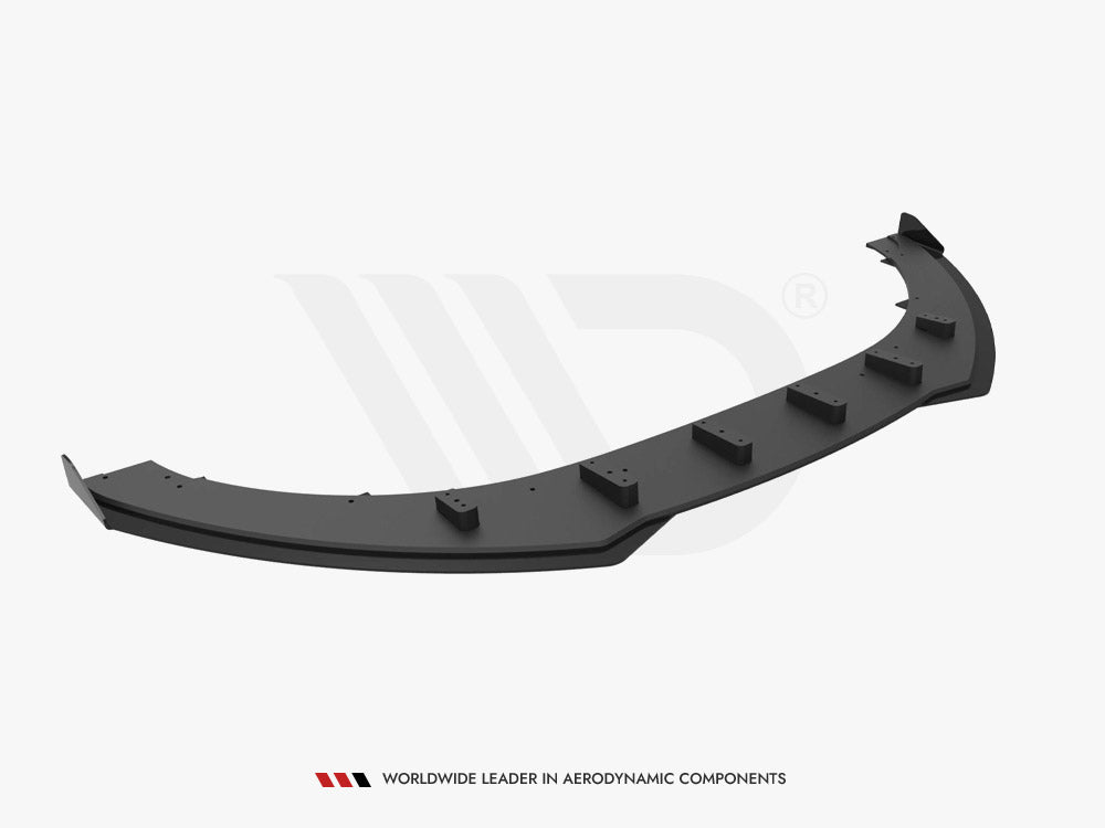 Maxton Design Street PRO Front Splitter + Flaps Audi TT S / TT S-Line 8J Facelift