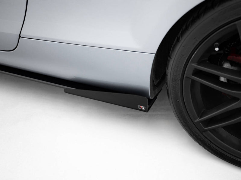 Maxton Design Street PRO Side Skirts Diffusers + Flaps Audi TT S / TT S-Line 8J Facelift