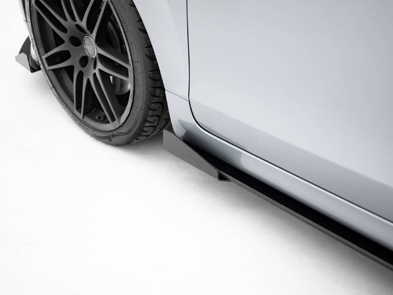 Maxton Design Street PRO Side Skirts Diffusers + Flaps Audi TT S / TT S-Line 8J Facelift