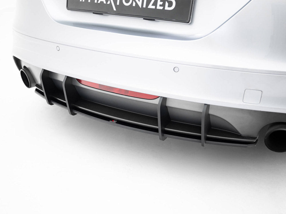 Maxton Design Street PRO Rear Diffuser Audi TT S-Line 8J Facelift