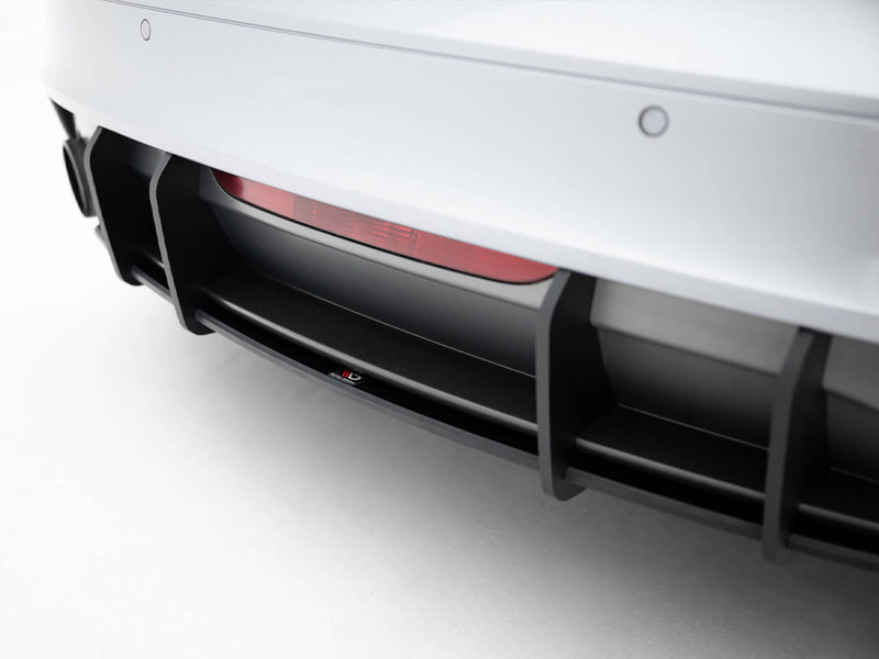 Maxton Design Street PRO Rear Diffuser Audi TT S-Line 8J Facelift