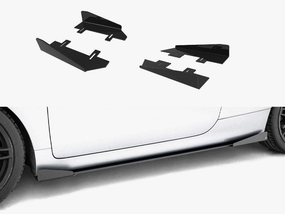 Maxton Design Side Flaps Audi TT S / TT S-Line 8J Facelift