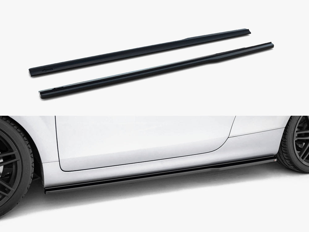 Maxton Design Side Skirts Diffusers V.1 Audi TT S / TT S-Line 8J Facelift