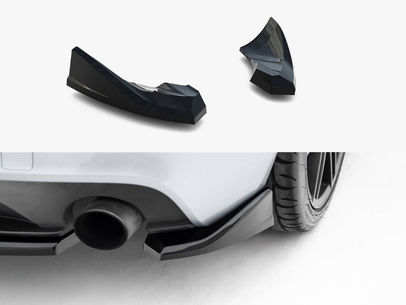 Maxton Design Rear Side Splitters Audi TT S-Line 8J Facelift