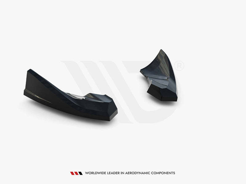 Maxton Design Rear Side Splitters Audi TT S-Line 8J Facelift