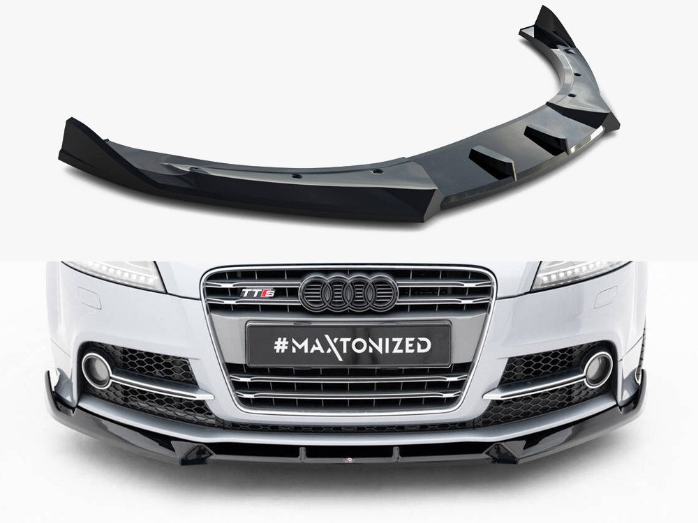 Maxton Design Front Splitter V.3 Audi TT S / TT S-Line 8J Facelift