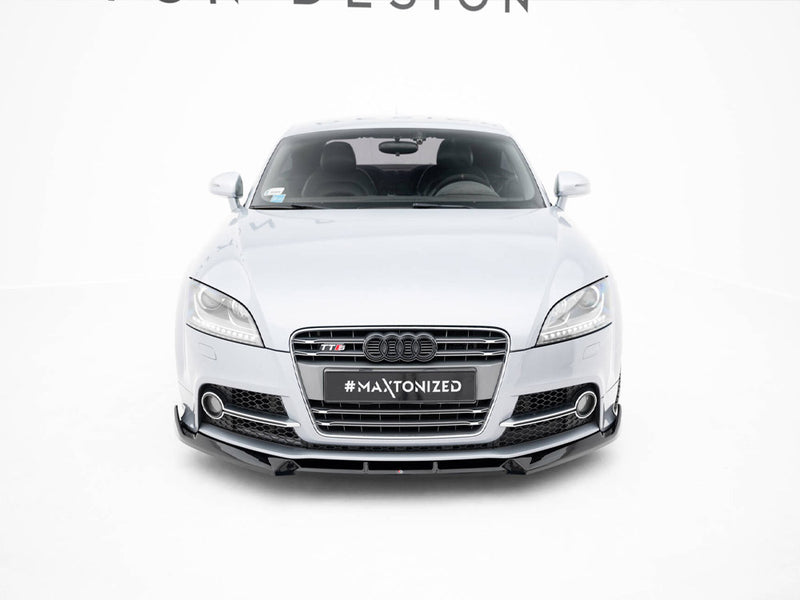 Maxton Design Front Splitter V.3 Audi TT S / TT S-Line 8J Facelift