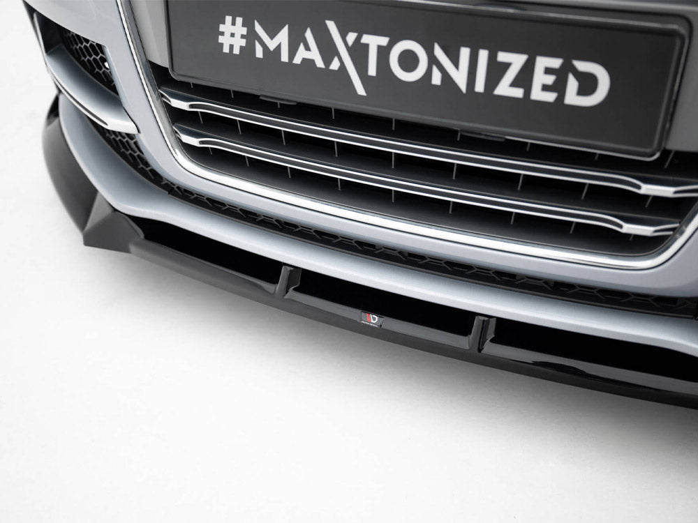 Maxton Design Front Splitter V.3 Audi TT S / TT S-Line 8J Facelift