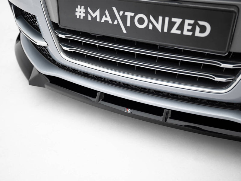 Maxton Design Front Splitter V.3 Audi TT S / TT S-Line 8J Facelift