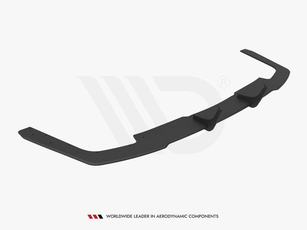 Maxton Design Street PRO Rear Diffuser Audi A5 F5 Facelift - Black-Red