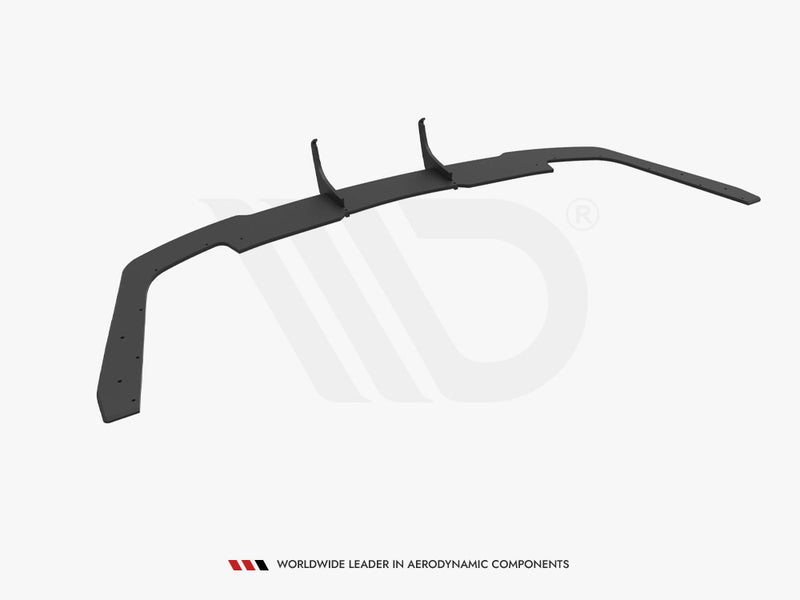 Maxton Design Street PRO Rear Diffuser Audi A5 F5 Facelift - Black-Red