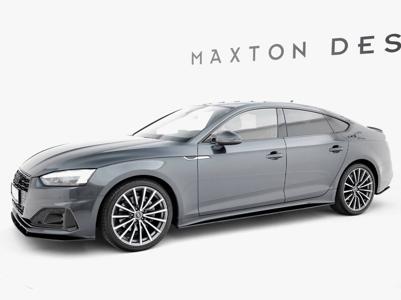 Maxton Design Street PRO Side Skirts Diffusers Audi A5 Sportback F5 Facelift