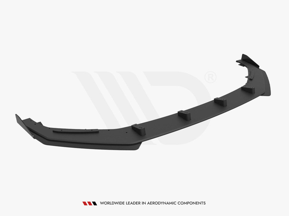Maxton Design Street PRO Front Splitter + Flaps Audi A5 F5 Facelift