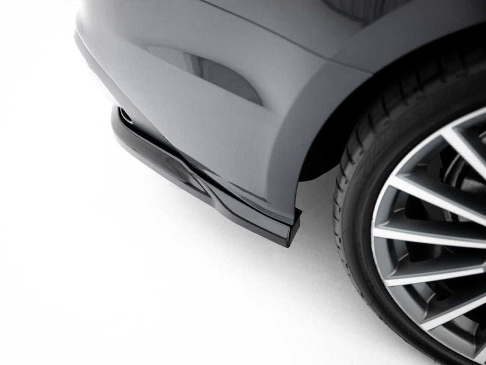 Maxton Design Rear Splitter (Vertical Bars) Audi A5 F5 Facelift