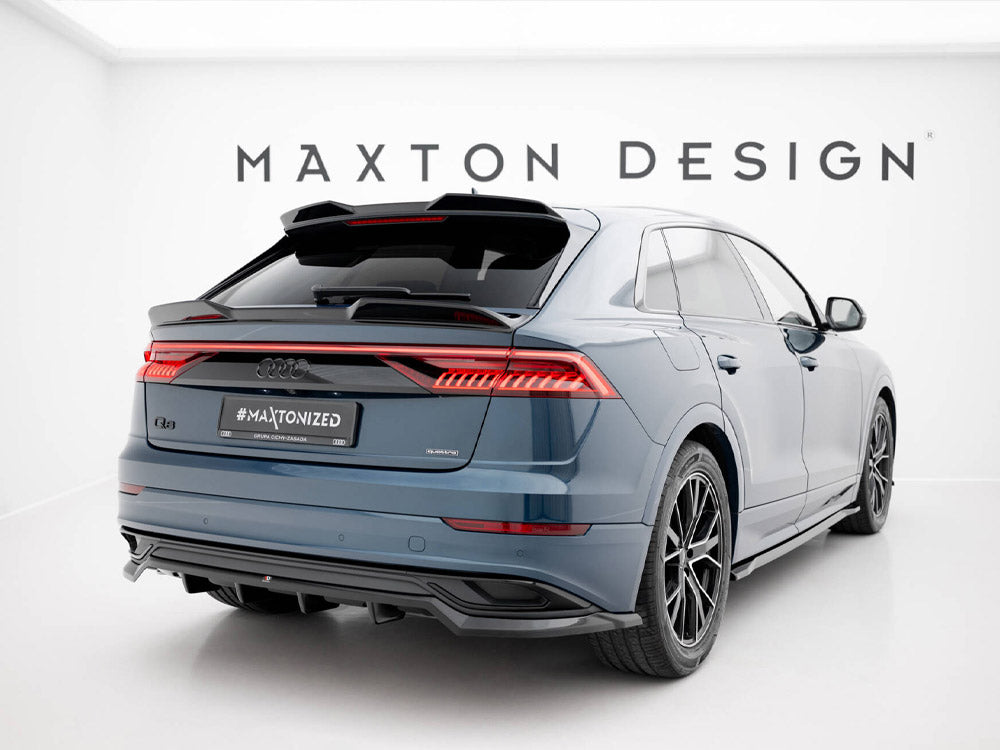 Maxton Design Rear Splitter (Vertical Bars) Audi Q8 Mk1
