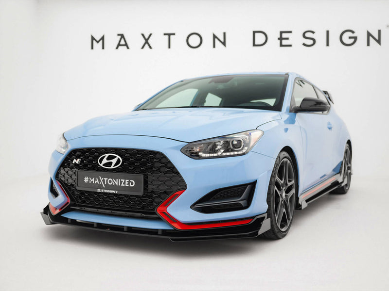Maxton Design Front Flaps Hyundai Veloster N Mk2